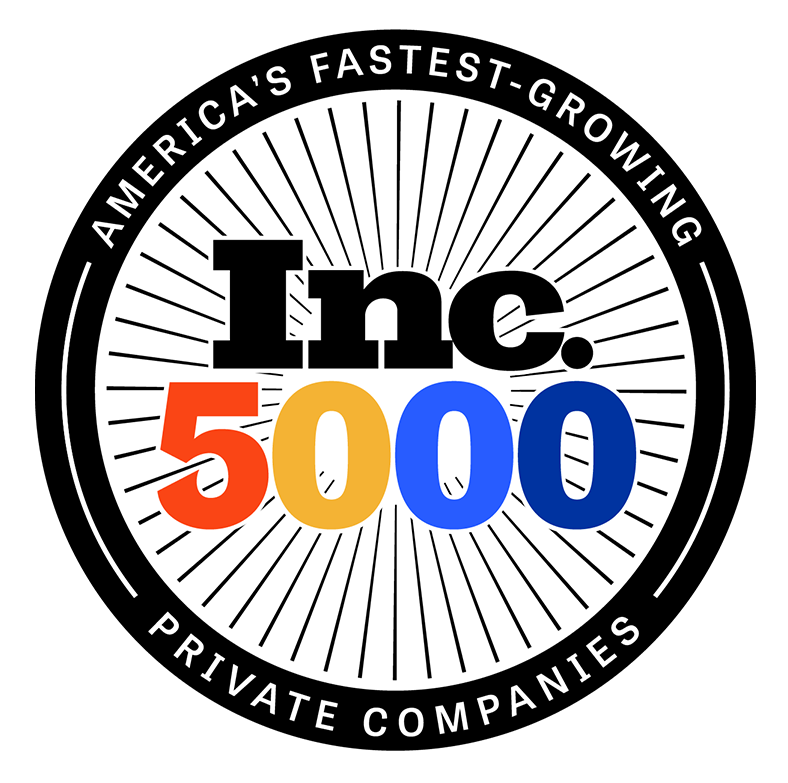 Inc. 5000 Color Medallion Logo