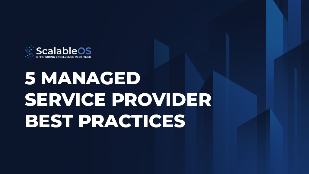 managed service provider best practices